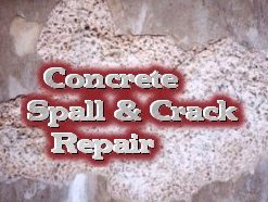 spalling and cracks